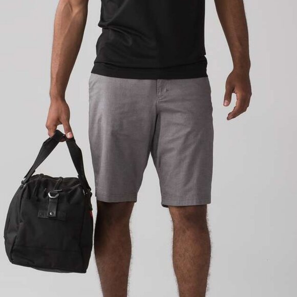 Lululemon Men's The Works Short *Quick Oxford 11" - Grey - Picture 1 of 8